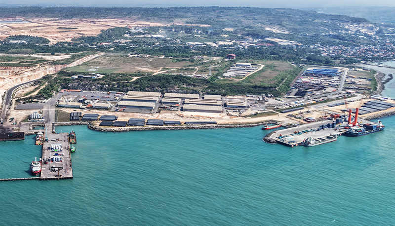 Aerial view of EJMT
